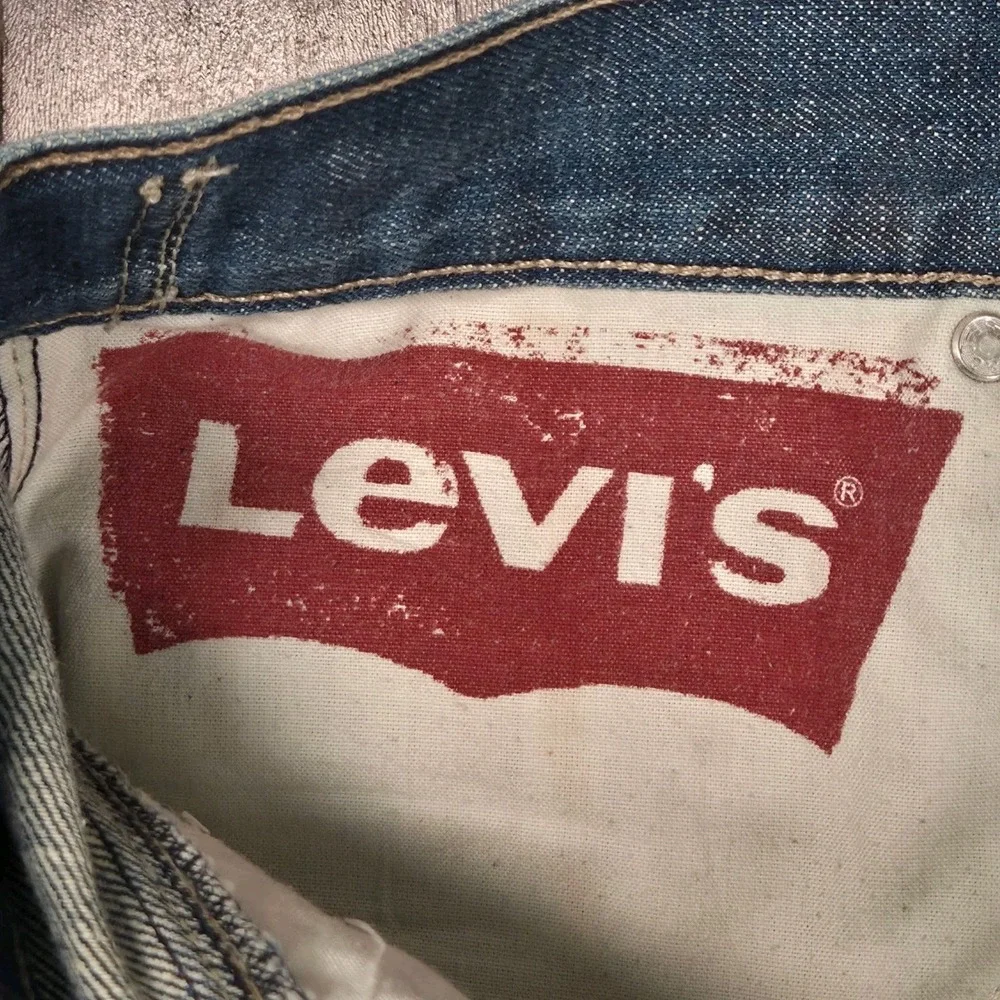 Levis 511 Jean Cut Offs Slim Mens 34×13 Adjustable Waist Tabs 9 Pocket Jorts